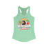 Afro Unicorn Summer Racerback Tank