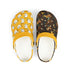 Kid's Foam Clogs - Mismatched Afro Unicorn Yellow Design