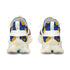 Mesh Sneakers - Blue & Gold Monogram