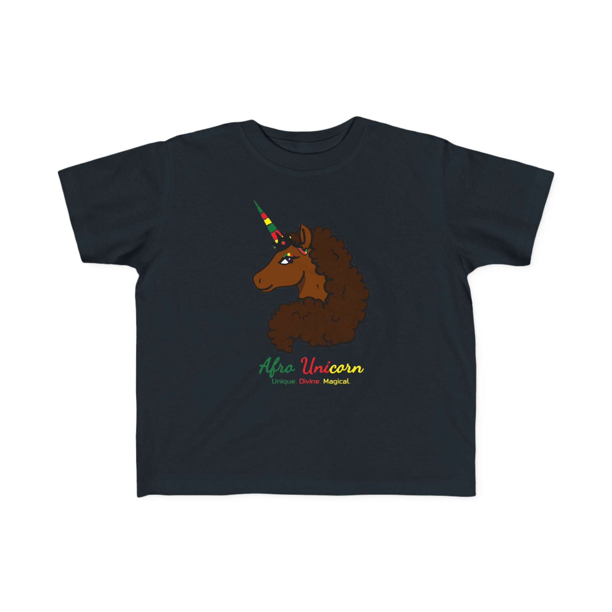 Toddler - Afro Unicorn Black Pride Celebration Tee