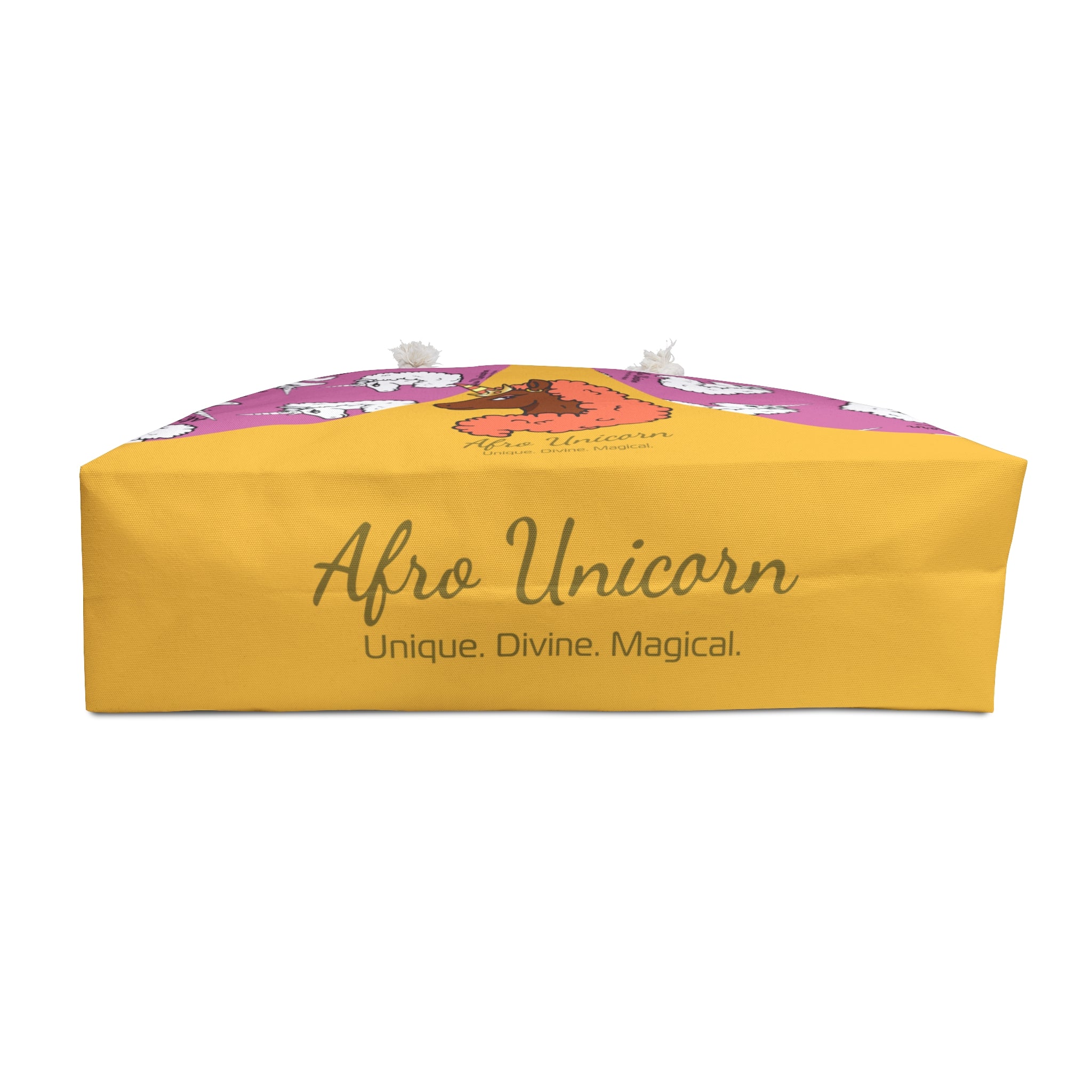 Afro Unicorn Summer Ready Weekender Bag - Pink