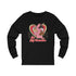 Afro Unicorn Long Sleeve "Be My Valentine" Adult Tee