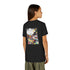 Youth Tee - Afro Unicorn Composition Back Design