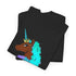 Afro Unicorn Cotton Candy Design Tee for Women