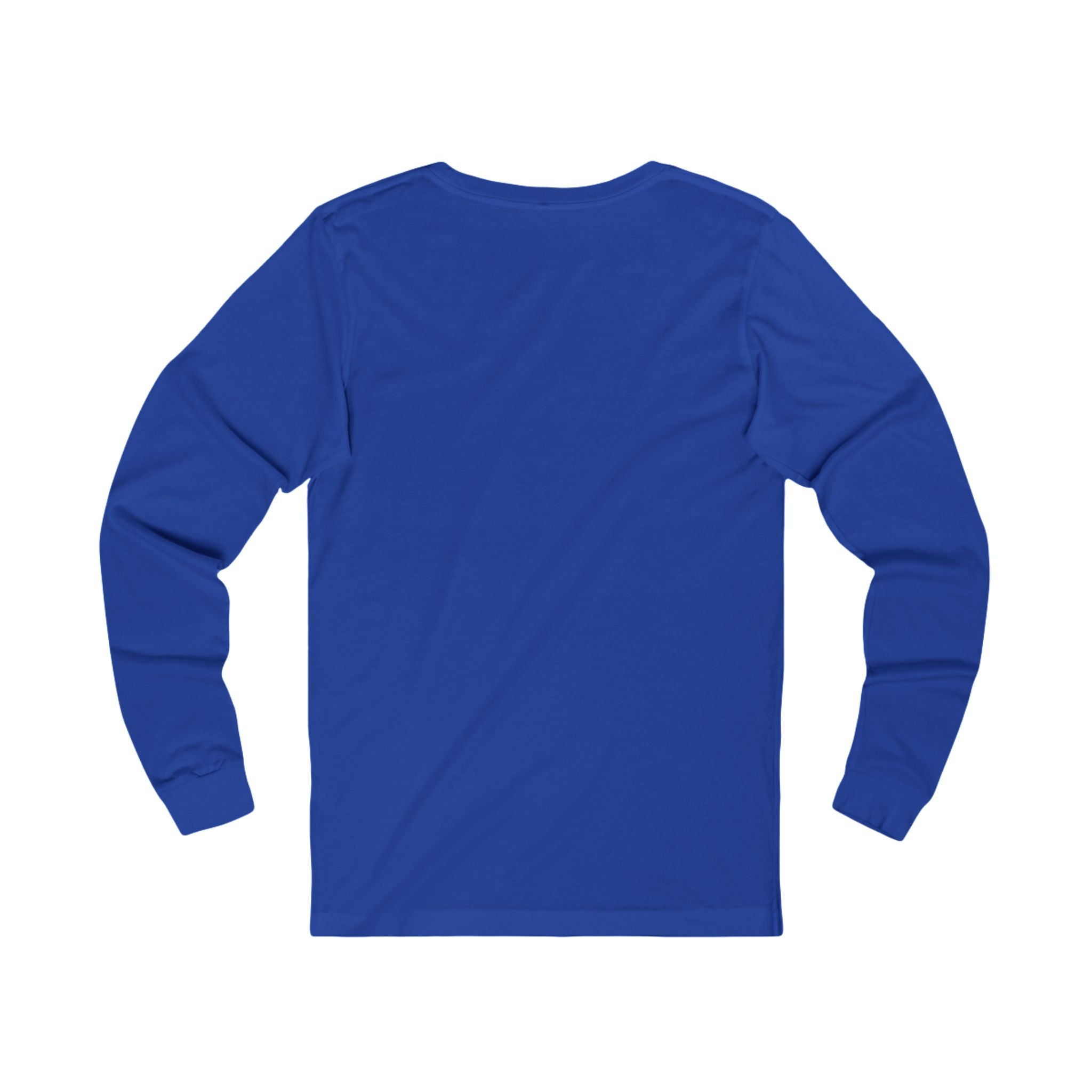 Afro Unicorn Blue & Gold Long Sleeve Tee
