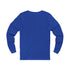 Afro Unicorn Blue & Gold Long Sleeve Tee