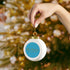 I love Afro Unicorn Christmas Ball Ornament