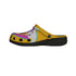 Women's Foam Clog - Afro Unicorn Cotton Candy Design