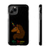 iPhone Case - Afro Unicorn Celebrate Black 365 Design