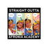 STRAIGHT OUTTA AFRONIA Stickers