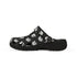 Kid's Foam Clogs - Mismatched Afro Unicorn Yellow Design