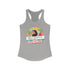Afro Unicorn Summer Racerback Tank