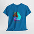 Afro Unicorn Cotton Candy Design Tee for Women