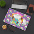 Desk Mat Afro Unicorn Composition Print