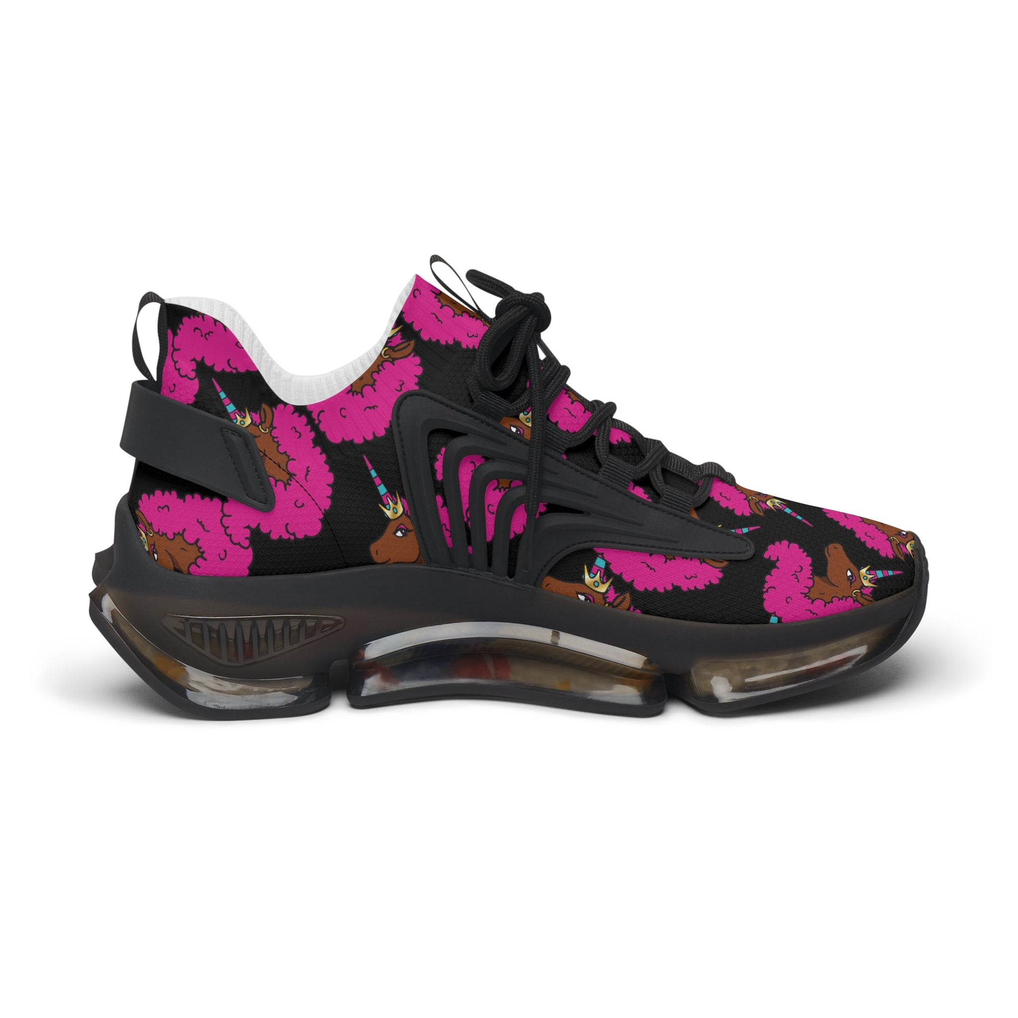 Mesh Sneakers Hot Pink Monogram