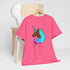 Afro Unicorn Cotton Candy Design Tee for Women