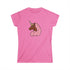 Afro Unicorn Pink & Green Women's Tee — Celebrate D9 Love