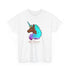 Afro Unicorn Cotton Candy Design Tee for Women