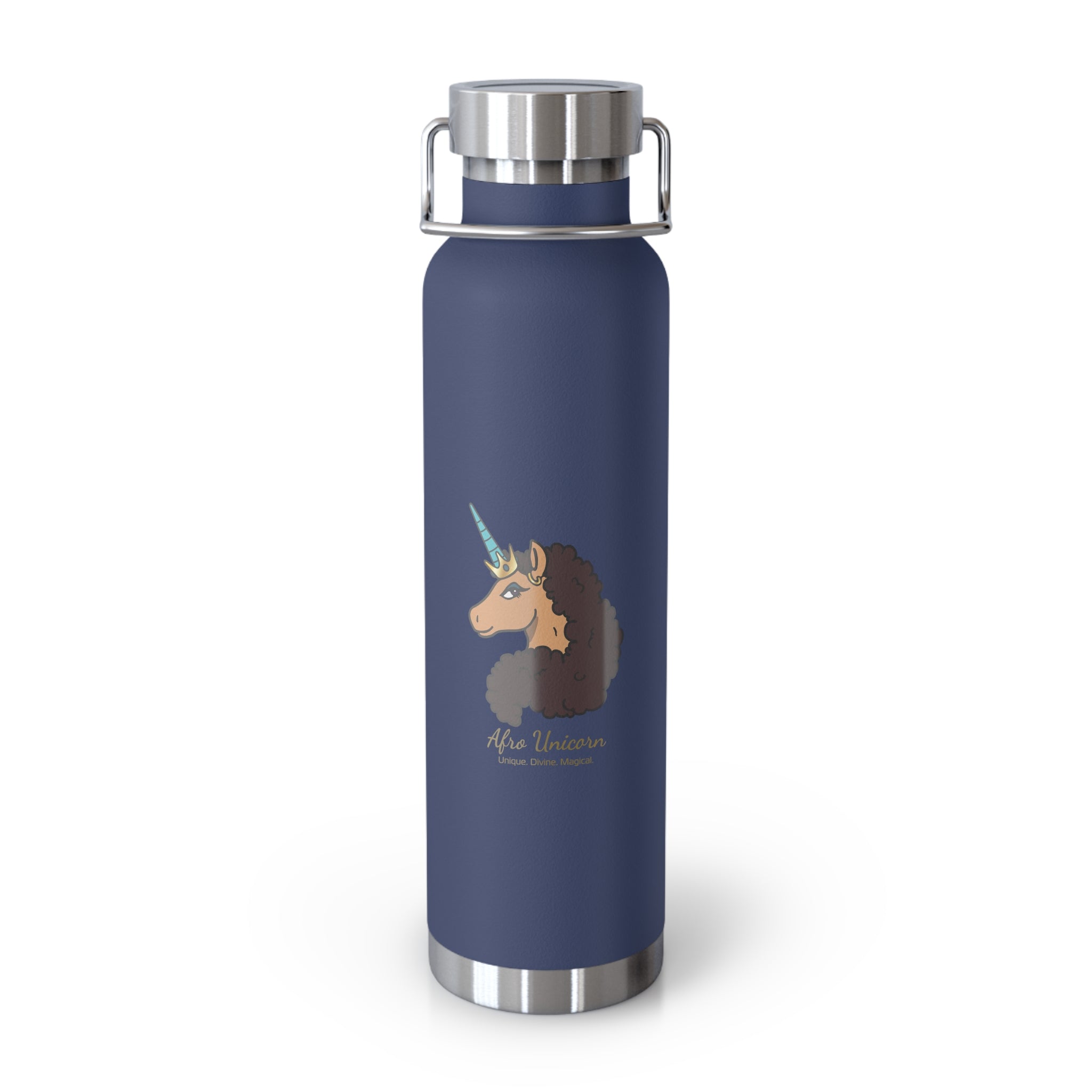 Divine - Afro Unicorn 22oz Insulated  Bottle