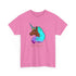Afro Unicorn Cotton Candy Design Tee for Women