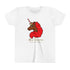 Youth - Afro Unicorn Tee - Red Mane