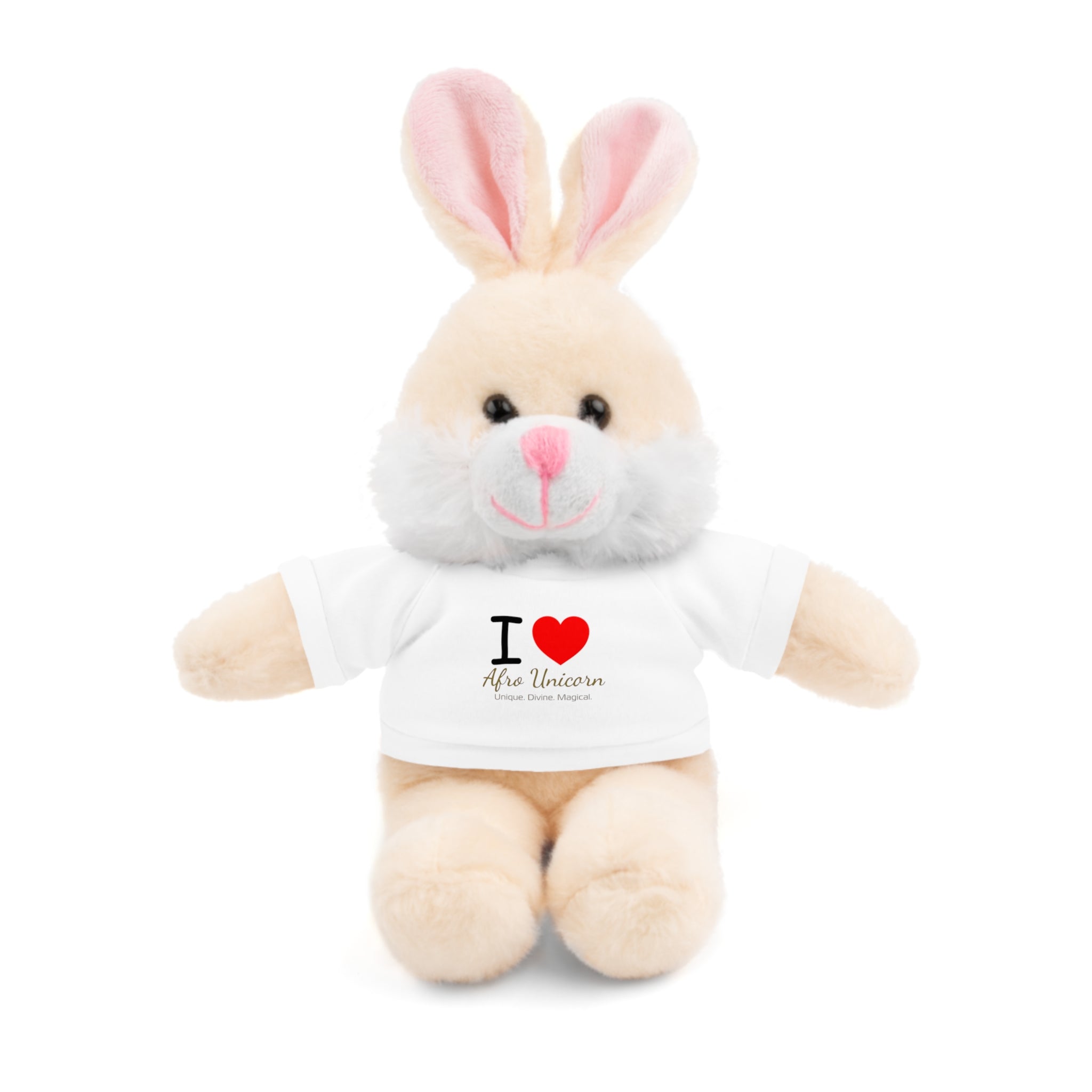 I Love Afro Unicorn Mini Plush