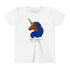 Youth Special Edition Blue & Gold Tee - Blue Mane