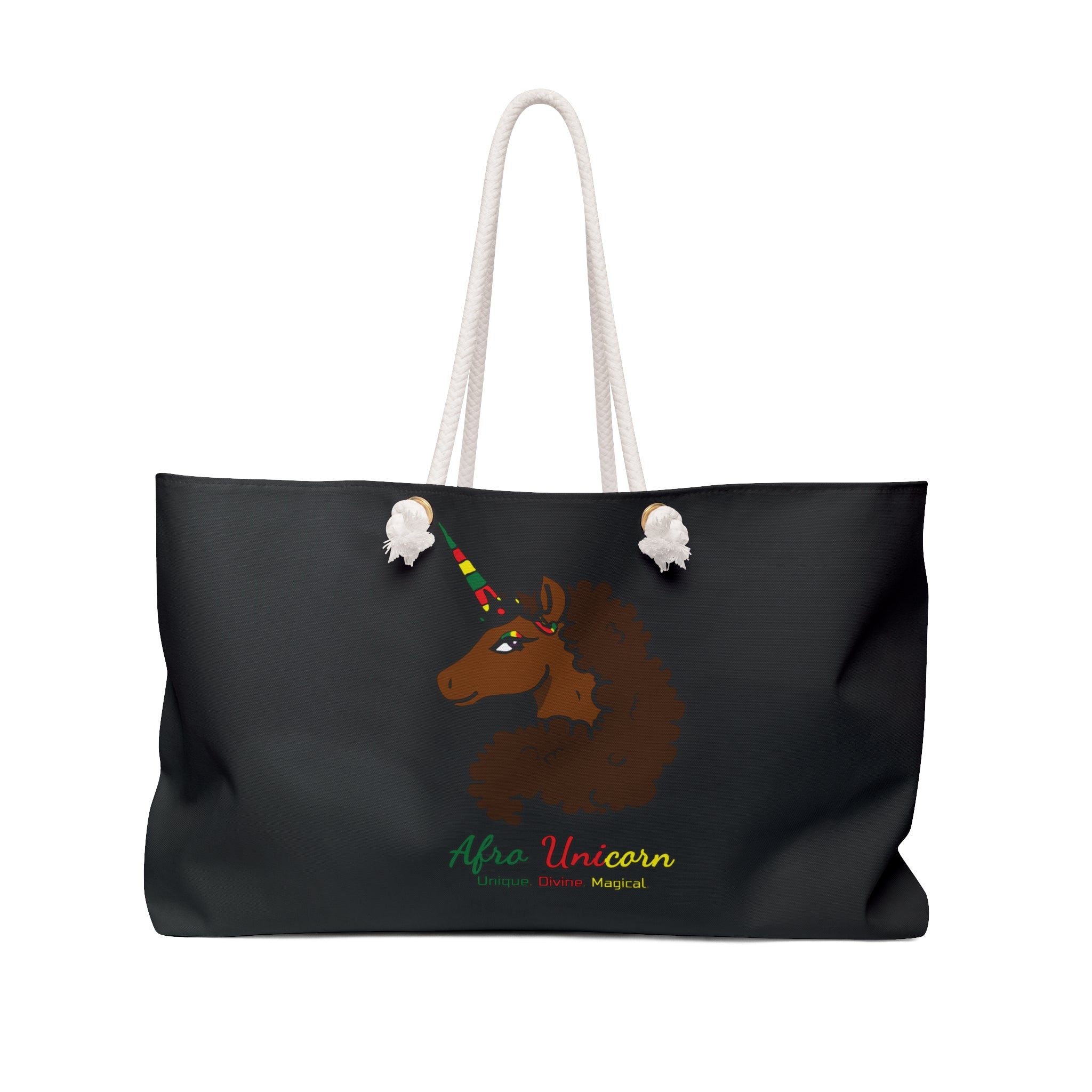 Weekender Bag - Afro Unicorn Black Pride Celebration