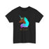 Afro Unicorn Cotton Candy Design Tee for Women