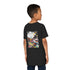 Youth Tee - Afro Unicorn Composition Back Design