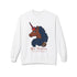 Patriots Super Bowl Afro Unicorn Sweatshirt