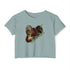 Afro Unicorn Unstoppable Women's Crop Top