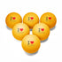 Afro Unicorn Ping Pong Balls, 6 pcs