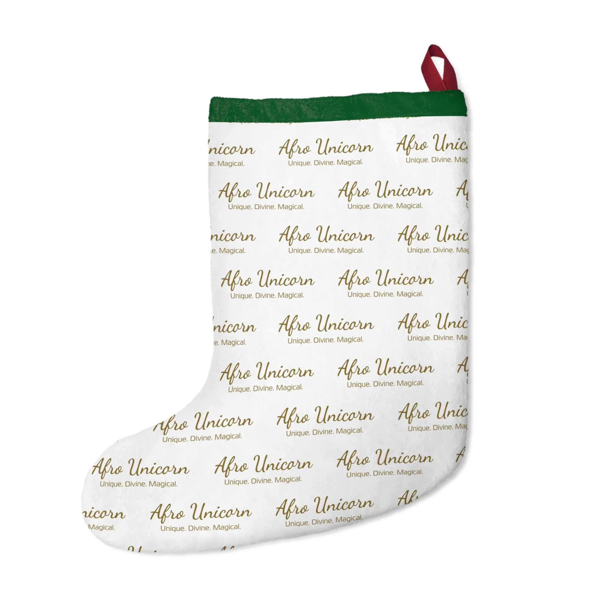 Afro Unicorn Signature Christmas Stockings