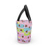 Afro Unicorn Lunch Bag — Cute Pastel Striped Insulated Tote