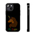 iPhone Case - Afro Unicorn Celebrate Black 365 Design