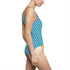 Women's Swimsuit - Afro Unicorn Summer Peach Design