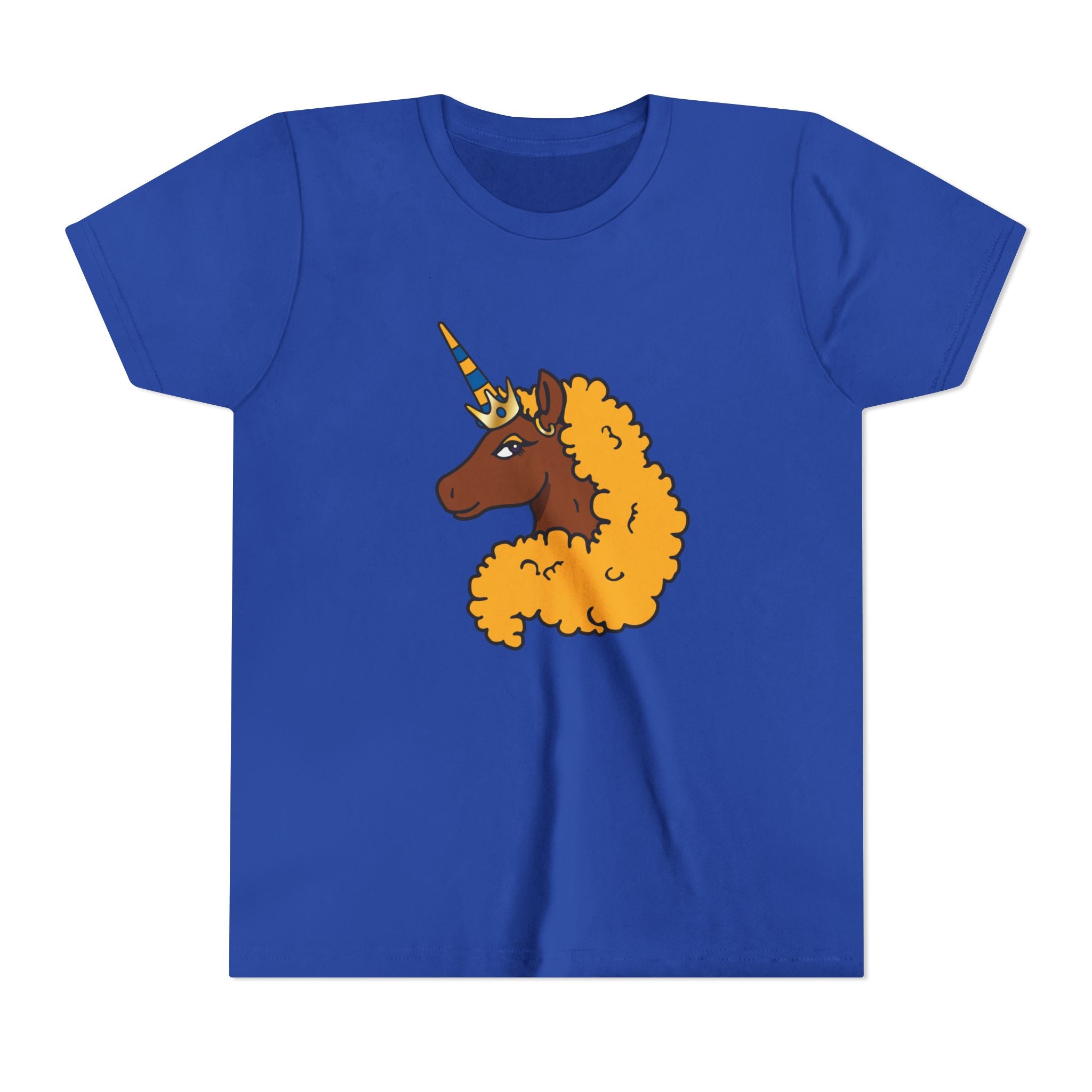 Youth Blue & Gold Tee — RHoers & Rosebuds