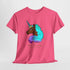 Afro Unicorn Cotton Candy Design Tee for Women