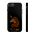 iPhone Case - Afro Unicorn Celebrate Black 365 Design