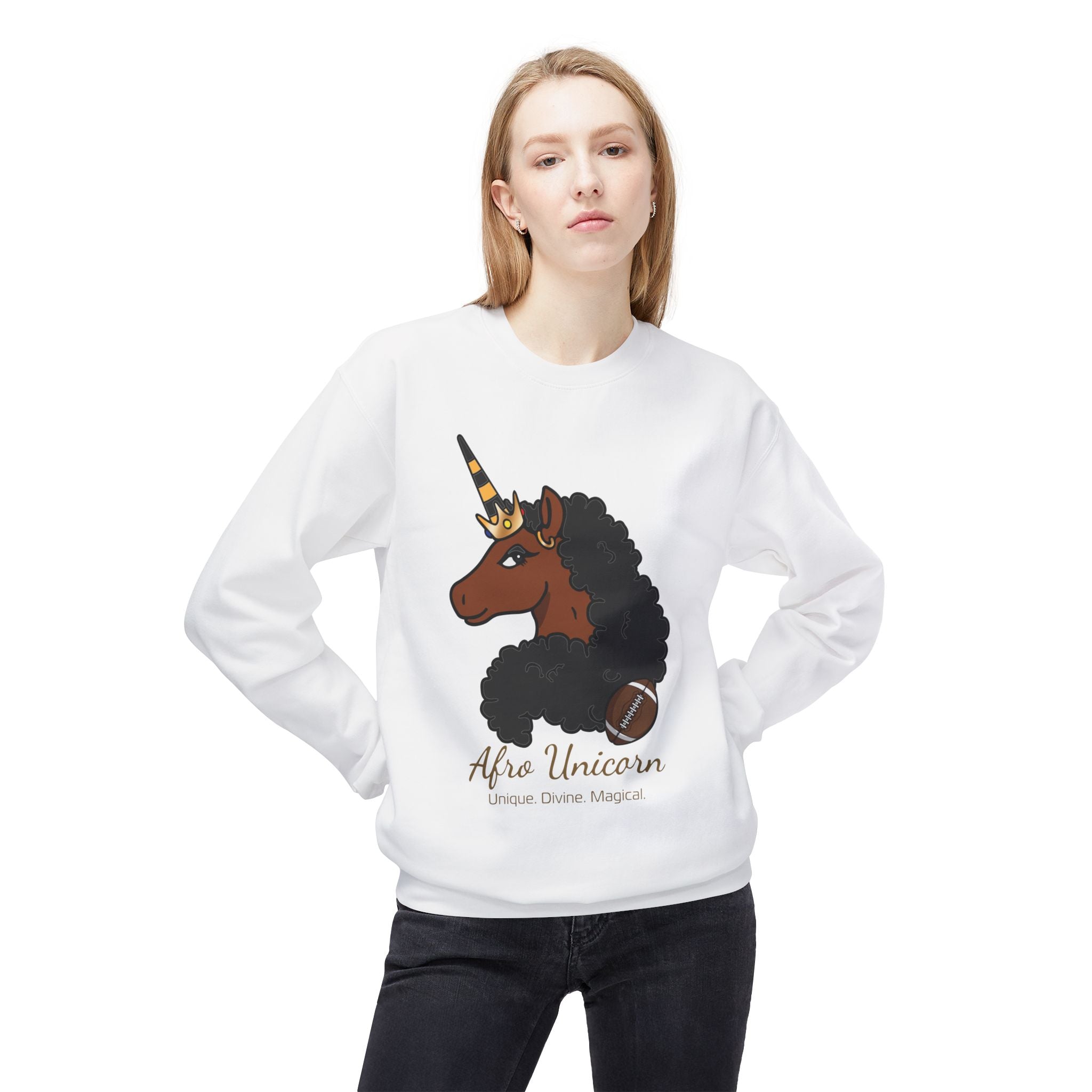 STEELERS -Unisex Midweight Softstyle Fleece Crewneck Sweatshirt