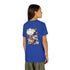 Youth Tee - Afro Unicorn Composition Back Design
