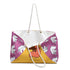Afro Unicorn Summer Ready Weekender Bag - Pink