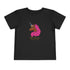 Toddler - Afro Unicorn Pink & Blue Spring Tee