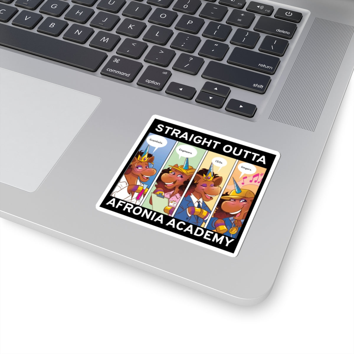 STRAIGHT OUTTA AFRONIA Stickers