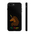 iPhone Case - Afro Unicorn Celebrate Black 365 Design