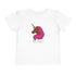 Toddler - Afro Unicorn Pink & Blue Spring Tee