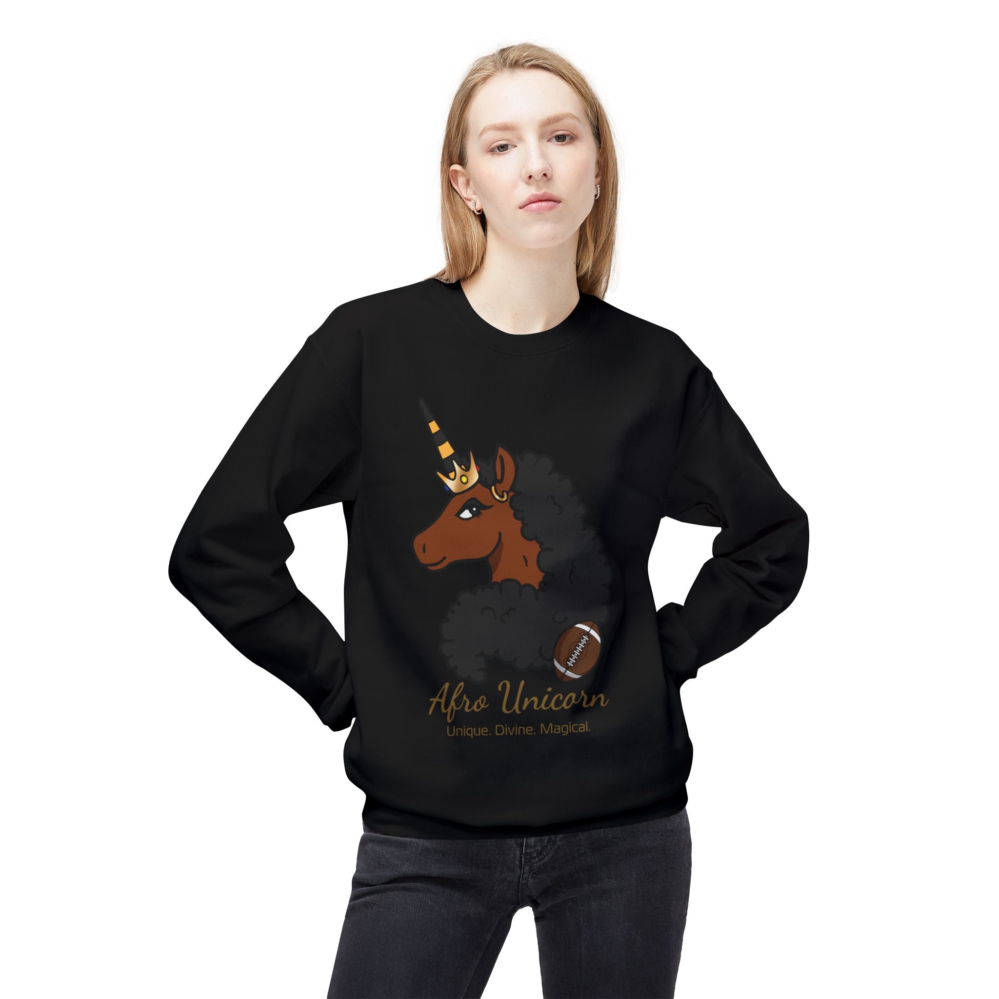 STEELERS -Unisex Midweight Softstyle Fleece Crewneck Sweatshirt