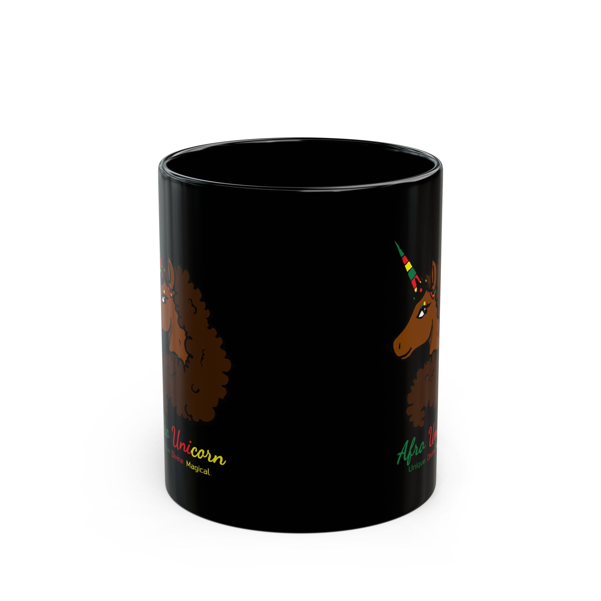 Mug - Afro Unicorn Black Pride Celebration Mug 11oz