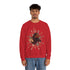 Afro Unicorn Adult Christmas Sweatshirt